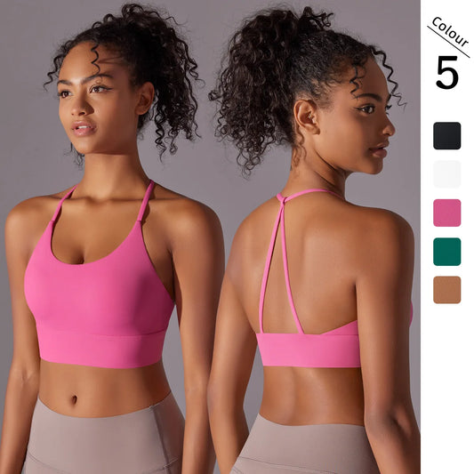 Sport Bra Soft Backless Fitness Bra